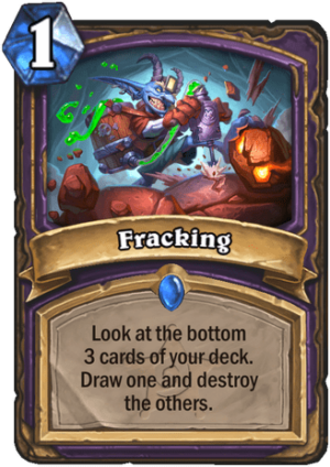 Fracking Card