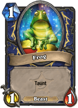 Frog (Badlands) Card