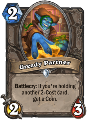 Greedy Partner Card