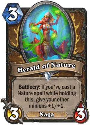 Herald of Nature Card
