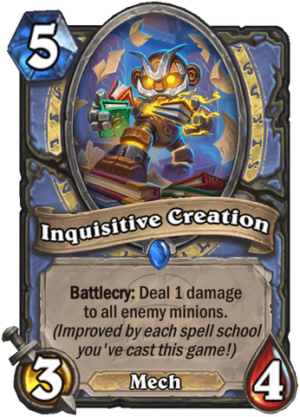 Inquisitive Creation Card
