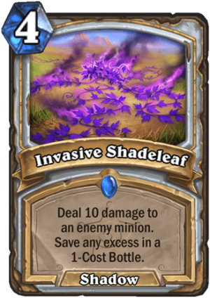 Invasive Shadeleaf Card