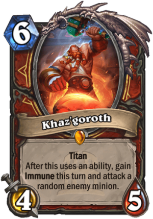 Khaz’goroth Card