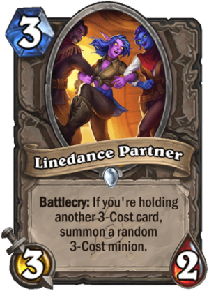 Linedance Partner Card