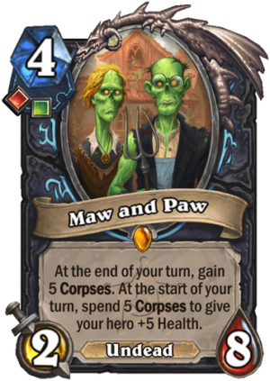 Maw and Paw Card