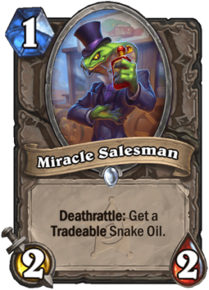 Miracle Salesman Card