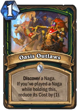 Oasis Outlaws Card