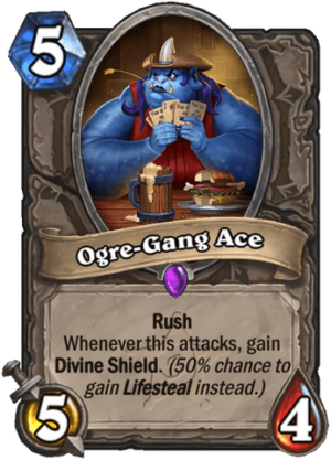 Ogre-Gang Ace Card