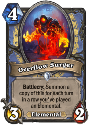Overflow Surger Card