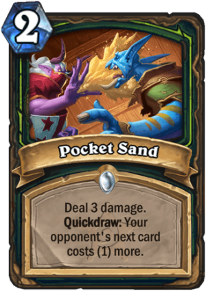 Pocket Sand Card