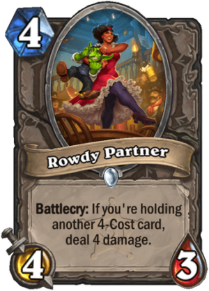 Rowdy Partner Card