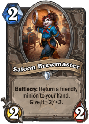 Saloon Brewmaster Card
