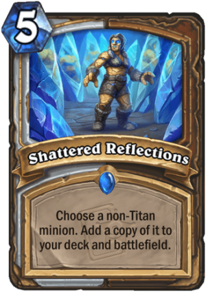 Shattered Reflections Card