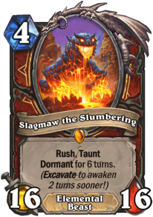 Slagmaw the Slumbering Card