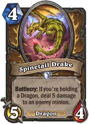Spinetail Drake Card