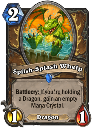 Splish-Splash Whelp Card