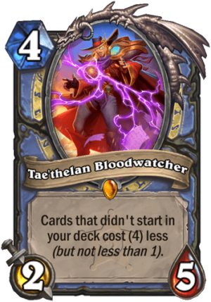 Tae’thelan Bloodwatcher Card