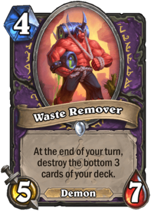 Waste Remover Card