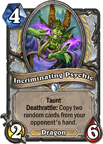 Incriminating Psychic Card