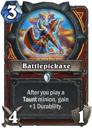 Battlepickaxe Card