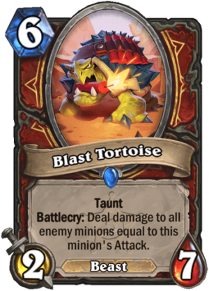 Blast Tortoise Card