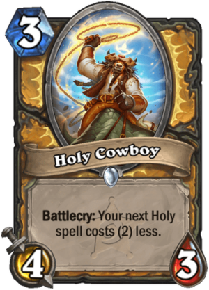 Holy Cowboy Card