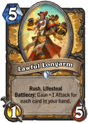 Lawful Longarm Card