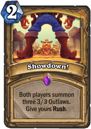 Showdown! Card