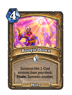 Boogie Down Hearthstone Top Decks