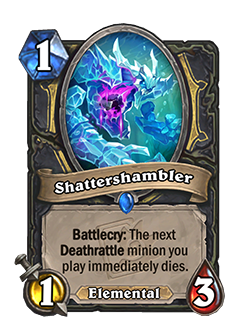 Shattershambler Card