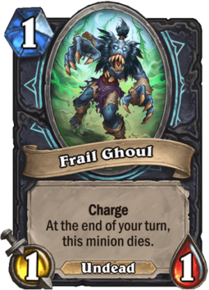 Frail Ghoul Card