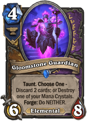 Gloomstone Guardian Card