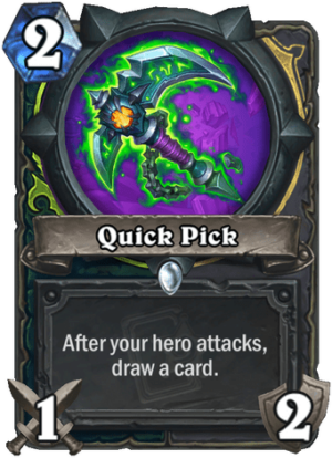 Quick Pick Card