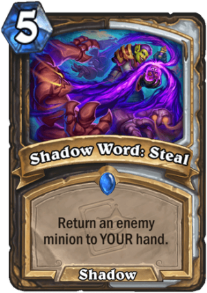 Shadow Word: Steal Card