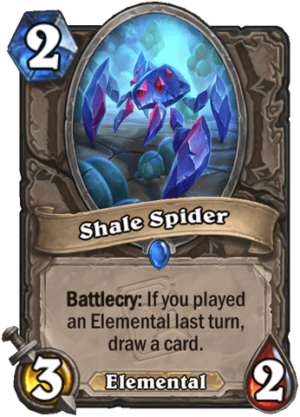 Shale Spider Card