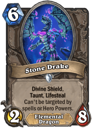 Stone Drake Card