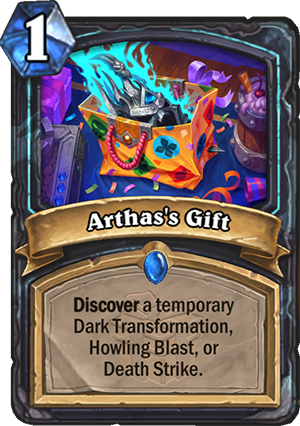 Arthas’s Gift Card