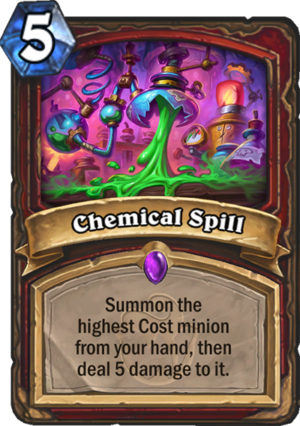 Chemical Spill Card
