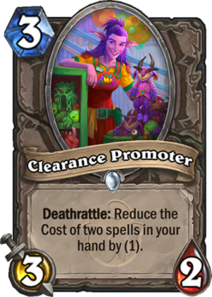 Clearance Promoter Card