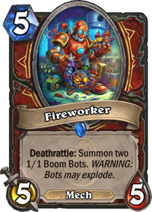 Fireworker Card