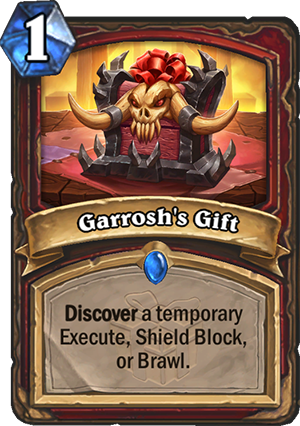 Garrosh’s Gift Card