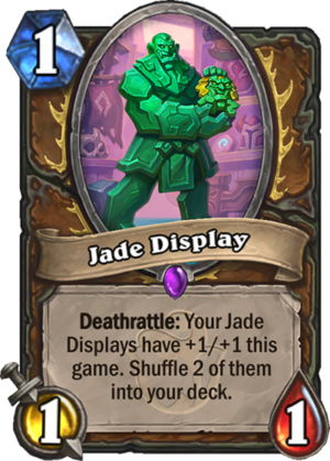 Jade Display Card