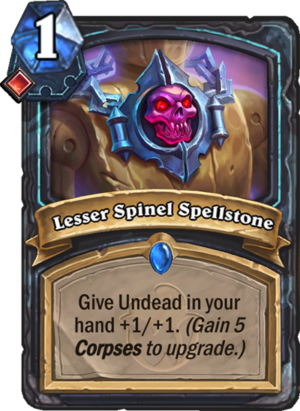 Lesser Spinel Spellstone Card