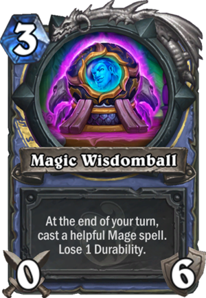 Magic Wisdomball Card