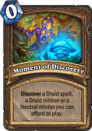 Moment of Discovery Card