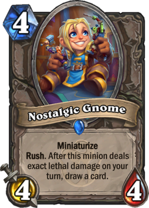 Nostalgic Gnome Card