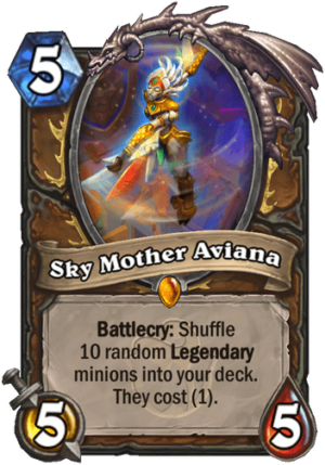 Sky Mother Aviana Card