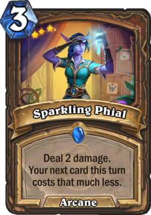 Sparkling Phial Card