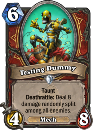 Testing Dummy Card