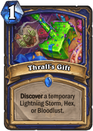 Thrall’s Gift Card